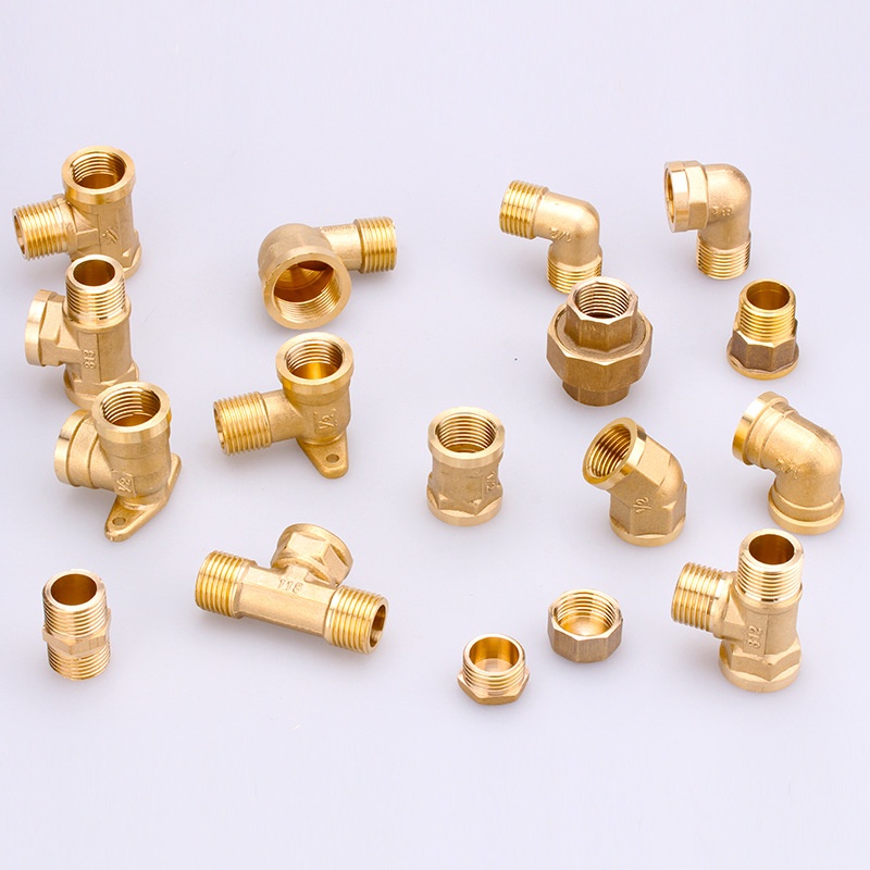 Brass stainless steel pipe and fitting