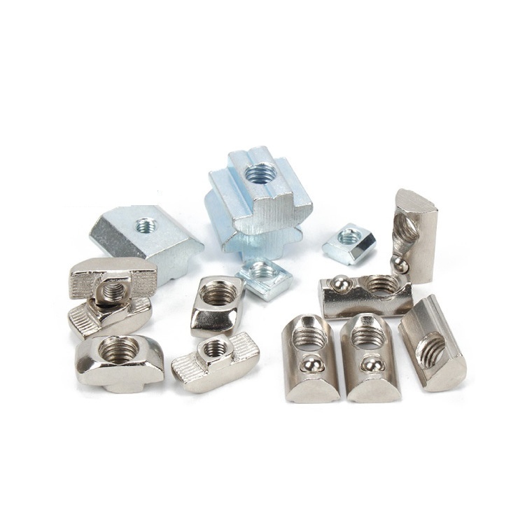 Aluminum profile accessories nuts T20 T30
