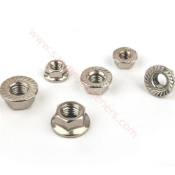 DIN6923 stainless steel hex flange nut