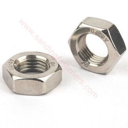 Wholesales DIN934 stainless steel hex thick nut