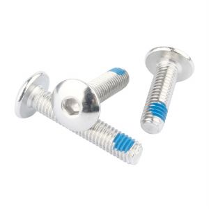 304 316 Stainless Steel Blue Anti-Loosening Nyloc Patch Lock Self