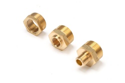 Brass BSP NPT hydraulic plumbing pipes and fittings