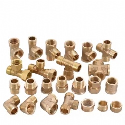 Brass BSP NPT hydraulic plumbing pipes and fittings